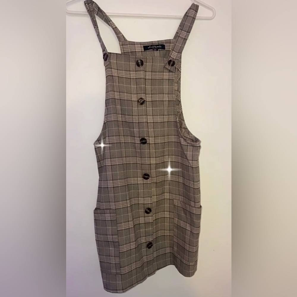 Mini Gray squared dress